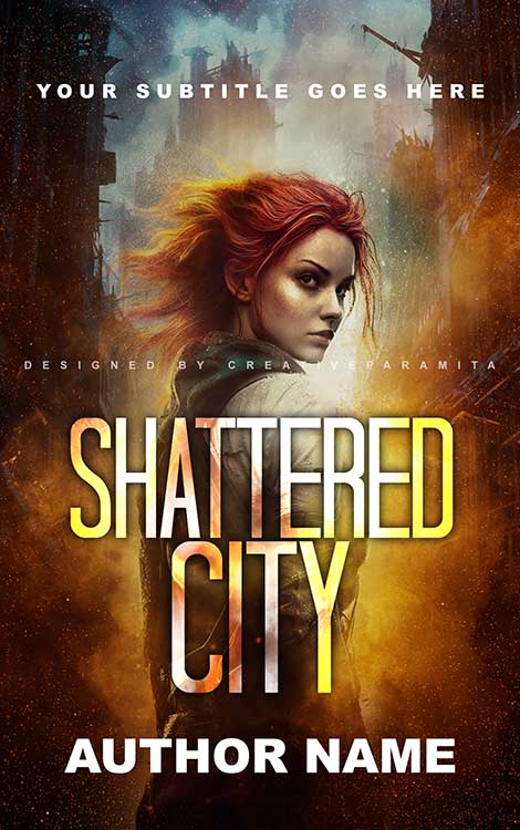 Shattered City Premade book cover